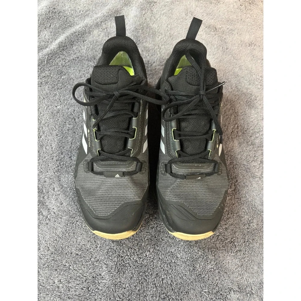 Adidas Terrex Swift R3 Gore-Tex Hiking Shoes Black Grey Women 7.5 FW2770